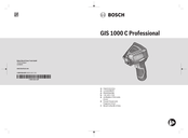 Bosch Professional GIS 1000 C Original Instructions Manual