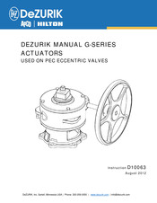 Dezurik G Series Manual