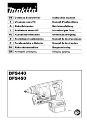Makita DFS450 Instruction Manual