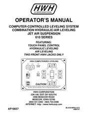 Hwh 610 Series Operator's Manual