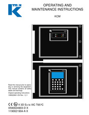 K-tron KCM Manuals | ManualsLib