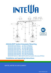 Intewa AQUALOOP GW 97200 Installation And Operating Instructions Manual