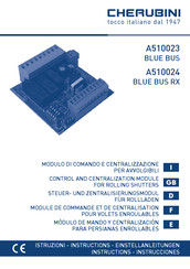 CHERUBINI BLUE BUS RX Instructions Manual