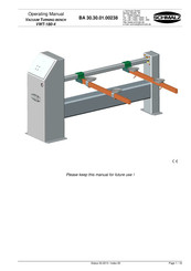 Schmalz VWT-180-4 Operating Manual