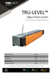 TBI TRU-BILT TRU-LEVEL Installation & Owner's Manual