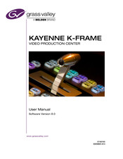 Belden Grass Valley Kayenne K-Frame User Manual