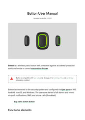 AJAX Systems Button User Manual