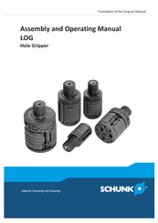 Schunk LOG 20 – 25 Assembly And Operating Manual