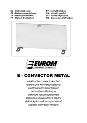 EUROM E-CONVECT METAL Instruction Booklet