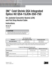3M QS4-15JCN-350-750 Instructions Manual