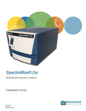 Molecular Devices SpectraMax i3x Installation Manual