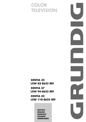 Grundig LXW 94-8625 REF Manual