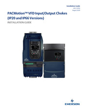 Emerson PACMotion VFD Series Installation Manual