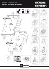 Mottura XMODE1 Installation Instructions Manual