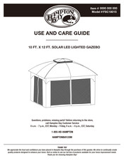 HAMPTON BAY FSC18015 Use And Care Manual
