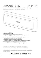 Thesan Aircare ESW Installation Instructions Manual
