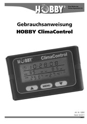 Hobby ClimaControl Instructions For Use Manual