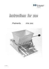 Bayer HealthCare PFM 2000 Instructions For Use Manual