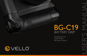 Vello BG-C19 Quick User Manual