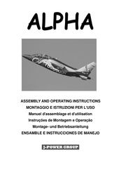 J-Power Group Alpha Assembly And Operating Instructions Manual