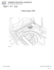 Volvo TRM Installation Instructions Manual