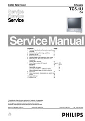 Philips TC5.1U CA Service Manual