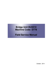 Ricoh D778 Field Service Manual