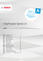 Bosch VitaPower Series User Manual