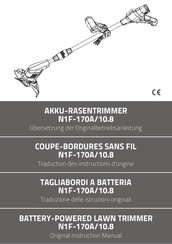 Jumbo N1F-170A/10.8 Original Instruction Manual