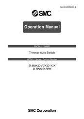SMC Networks D-M9K Operation Manual
