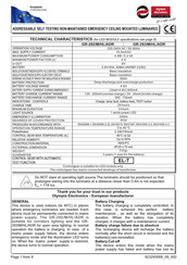 Olympia Electronics GR-292/M/HL/ADR Installation Instructions Manual