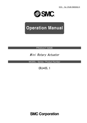 SMC Networks CRJB05-100 Operation Manual