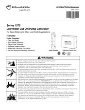 Xylem McDonnell & Miller 1575 Series Instruction Manual