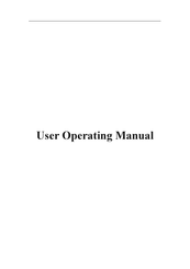 Vitek VK100W User's Operating Manual