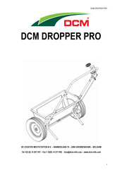 Dcm DROPPER PRO Quick Start Manual
