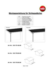 Weka 100.1703.00.00 Assembly Instructions Manual