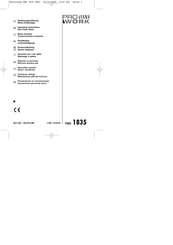 Pro Work PBS 1835 Operating Instructions Manual