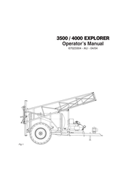 Hardi 3500 EXPLORER Operator's Manual