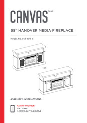 Canvas HANOVER 064-4016-8 Assembly Instructions Manual
