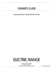 Electrolux MEF326WGSD Owner's Manual