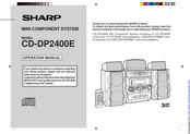Sharp CP-DP2400E Operation Manual