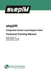 Servotronix stepIM Technical Training Manual