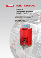 Hydac CTM-EF 3 Series Installation And Maintenance Instructions Manual