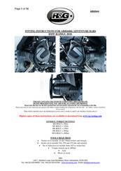 R&G AB0044BK Fitting Instructions Manual