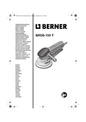 Berner 102525 Original Instructions Manual