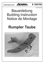 iKarus Rumpler Taube Building Instruction