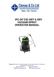 Clemas & Co IPC GP 2/62 Operator's Manual