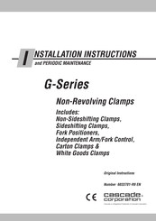 cascade corporation 20G Original Instructions Manual