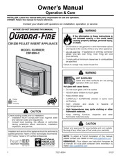 Hearth & Home Quadra-Fire CB1200I-C Owner's Manual