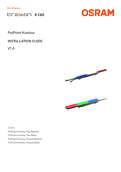 Osram ProPoint Kontour Flat Narrow Installation Manual